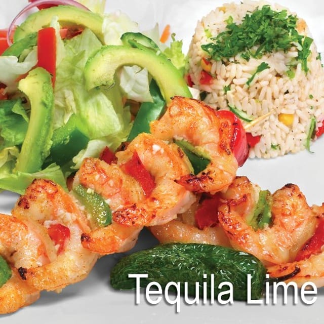Tequila Lime Shrimp.