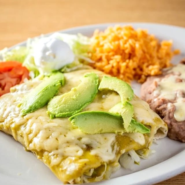 Shrimp Enchiladas.