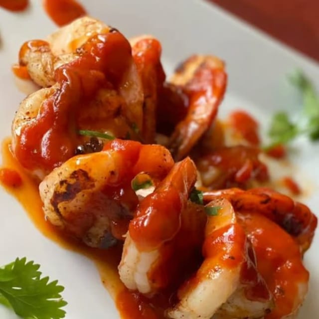 Camarones a La Diabla.