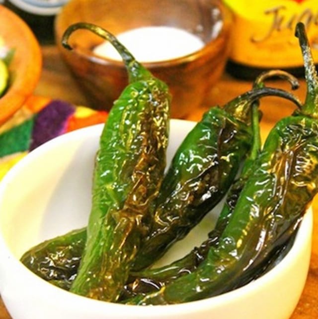 Chiles Torreados.