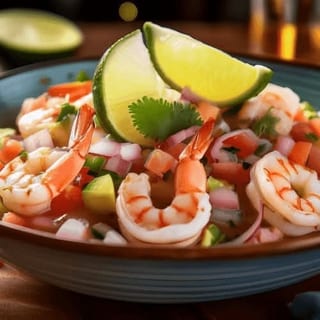 Ceviche And Chips